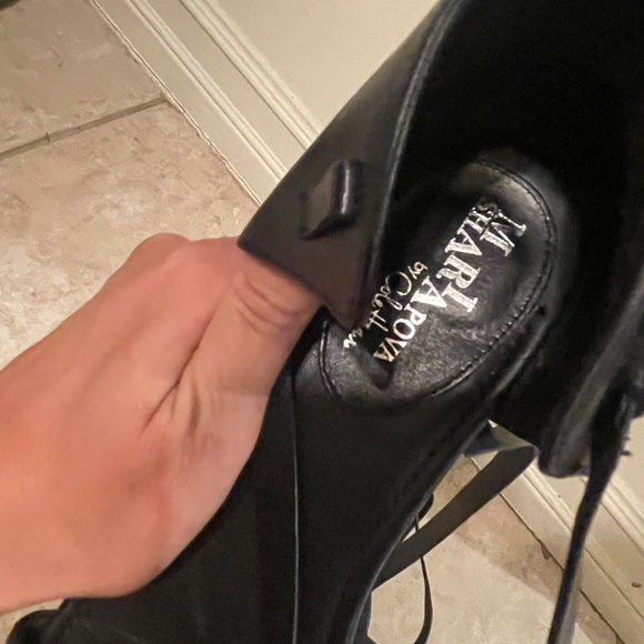 Cole Haan by Maria Sharapova ‘Air Catalina’ black glitter sandals sz 8 - Picture 6 of 9